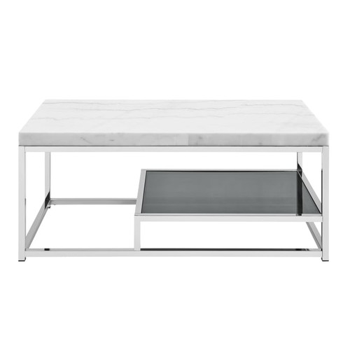 Steve Silver Aston White 3pc Coffee Table Set