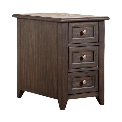 Liberty Mill Creek Peppercorn Chair Side Table