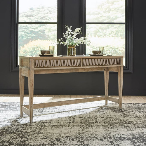 Liberty Devonshire Weathered Sandstone Console Bar Table