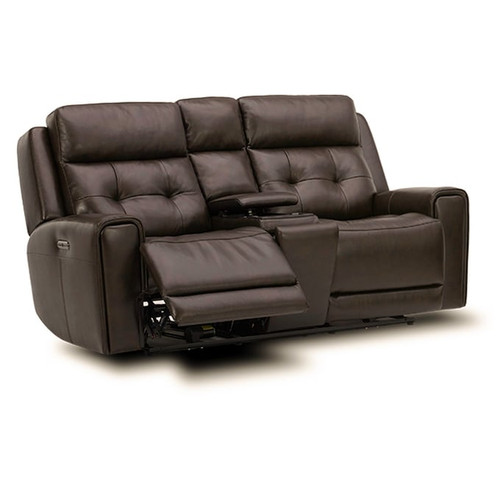 Liberty Carrington Dark Brown Console Loveseats