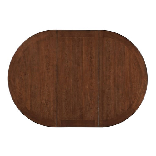 Coaster Furniture Lavon Light Chestnut Espresso Oval Counter Table