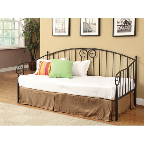 Coaster Furniture Grover Black Twin Metal Daybed