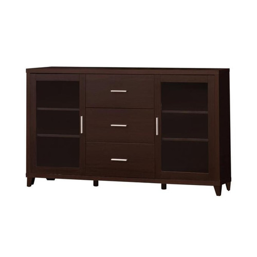 Coaster Furniture Lewes Cappuccino 2 Doors TV Stand