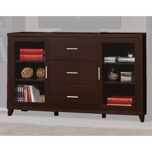 Coaster Furniture Lewes Cappuccino 2 Doors TV Stand
