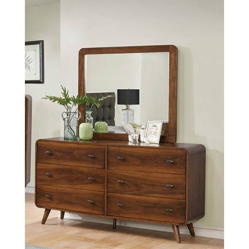 Coaster Furniture Robyn Dark Walnut Dresser And Mirror
