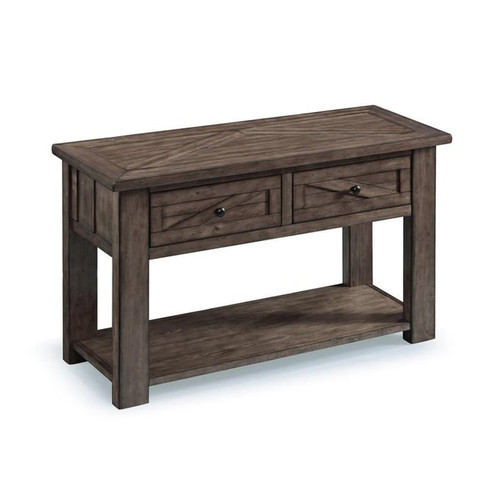 Magnussen Home Garrett Wood Rectangular Sofa Table