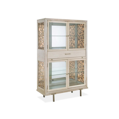 Magnussen Home Lenox Wood Display Cabinet