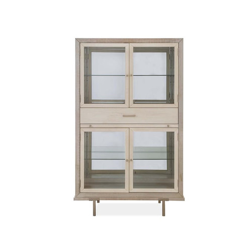 Magnussen Home Lenox Wood Display Cabinet