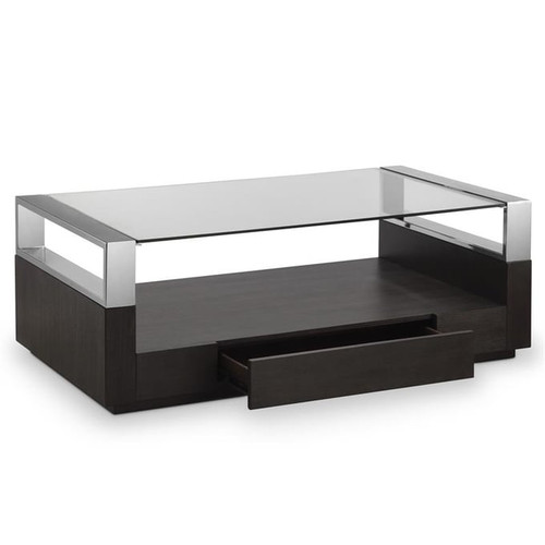 Magnussen Home Revere Graphite Rectangular Cocktail Table