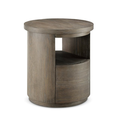 Magnussen Home Bosley Wood Round End Tables