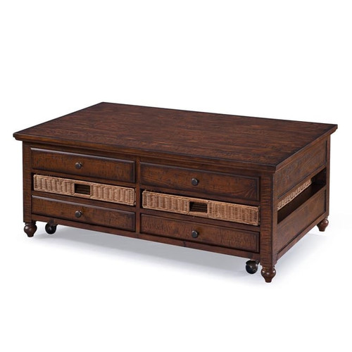 Magnussen Home Cottage Lane Rectangular Lift-Top Cocktail Table