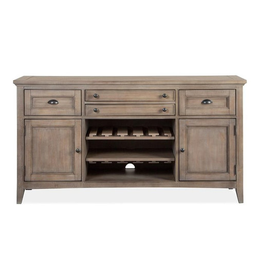 Magnussen Home Paxton Place Dovetail Grey Wood Buffet