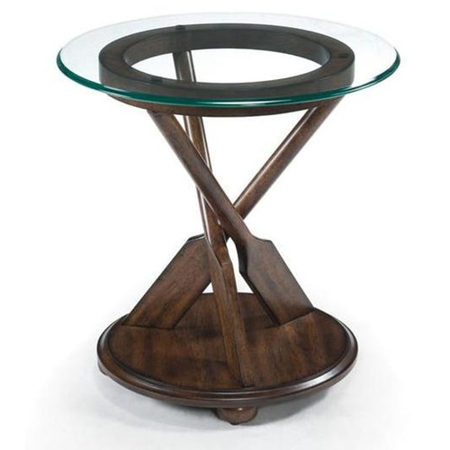 Magnussen Home Beaufort Round End Table