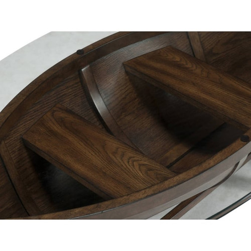 Magnussen Home Beaufort Oval Cocktail Table