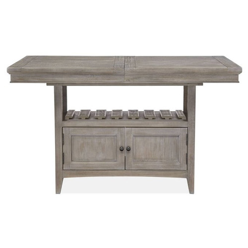 Magnussen Home Paxton Place Dovetail Grey Counter Table