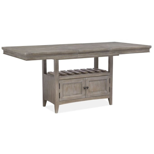 Magnussen Home Paxton Place Dovetail Grey Counter Table