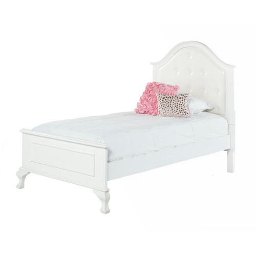Picket House Jenna White 4pc Kids Bedroom Set with Panel Beds