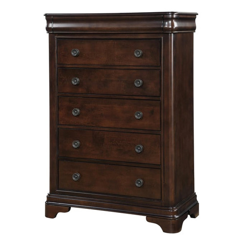 Picket House Conley Cherry Wood 5 Drawers Chest