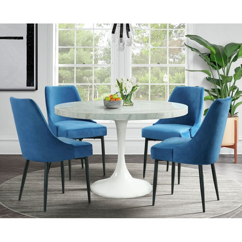 Picket House Mardelle Fabric 5pc Dining Room Sets