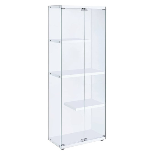 Picket House Maxwell Clear Glass Display Cabinet