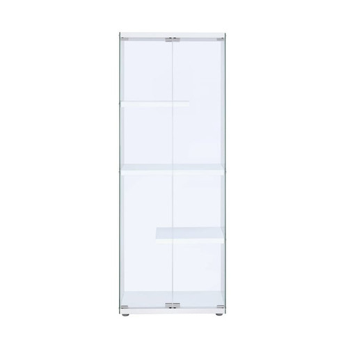 Picket House Maxwell Clear Glass Display Cabinet