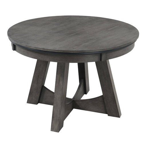 Picket House Princeton Gray Round Game Table