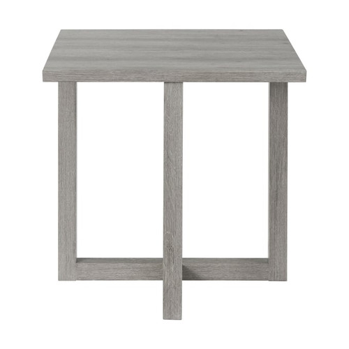 Picket House Dawson Light Grey Wood End Table