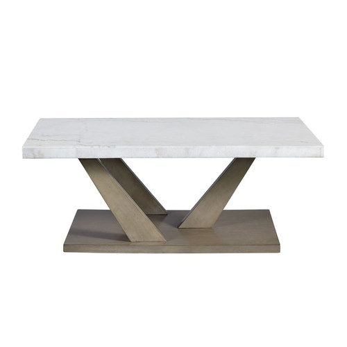 Picket House Graham Grey Rectangle Coffee Table