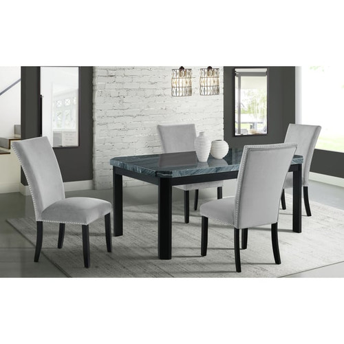 Picket House Celine Grey Rectangular 5pc Dining Set