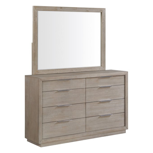 Picket House Cadia Grey Dresser And Mirror