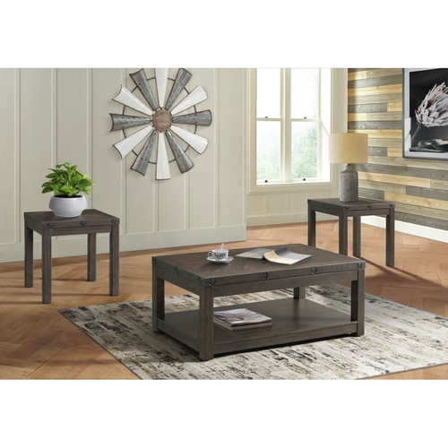 Picket House Rio Charcoal 3pc Occasional Set