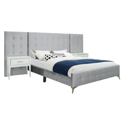 Picket House Mila Silver Grey 3pc Bedroom Sets