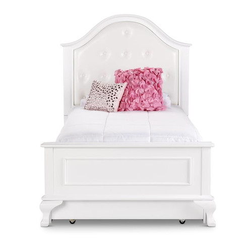 Picket House Jenna White 2pc Kids Bedroom Set with Twin Panel Bed