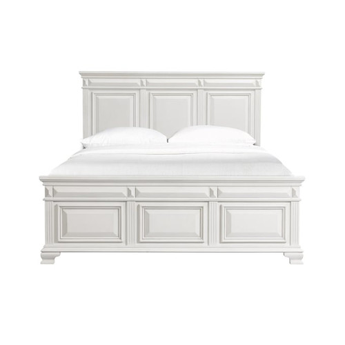 Picket House Trent White 2pc Bedroom Set with King Panel Bed