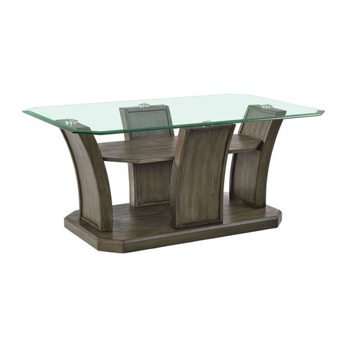 Picket House Simms Grey 3pc Coffee Table Set