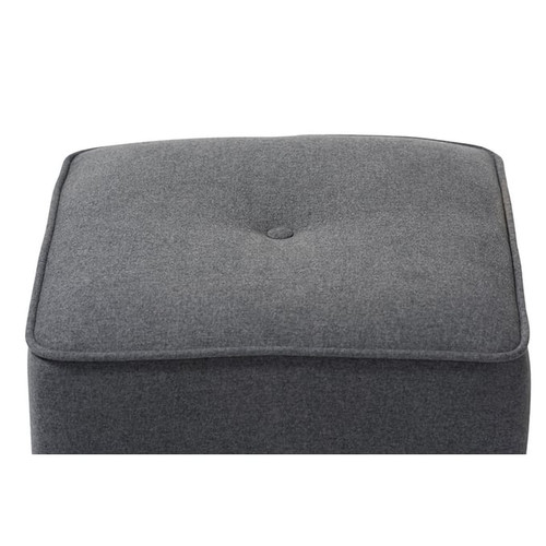 Baxton Studio Corinne Fabric Upholstered Ottomans