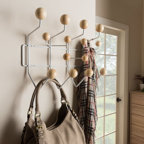 Baxton Studio Penny Modern Light Brown Coat Hanger