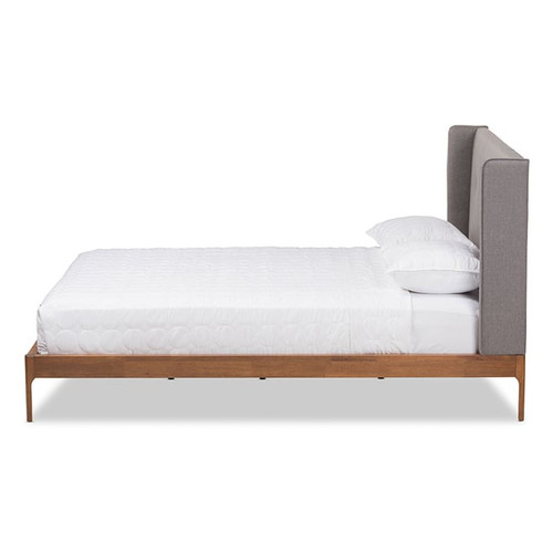 Baxton Studio Brooklyn Fabric Platform Beds