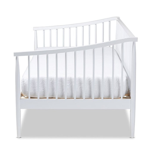 Baxton Studio Renata White Wood Spindle Daybeds