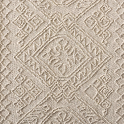 Baxton Studio Linwood Ivory Wool Area Rug