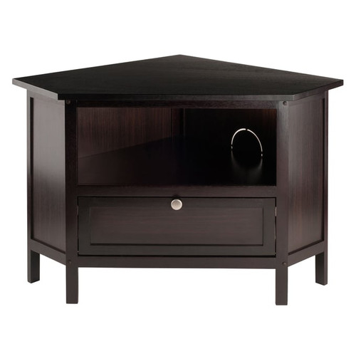 Winsome Zena Espresso Corner TV Media Stand