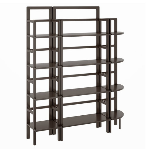 Winsome Wood Aiden Coffee 3pc Bakers Rack