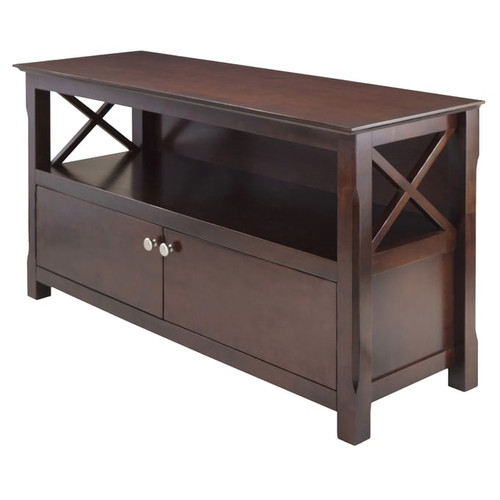 Winsome Xola Cappuccino Wood TV Stand