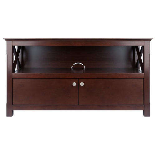 Winsome Xola Cappuccino Wood TV Stand