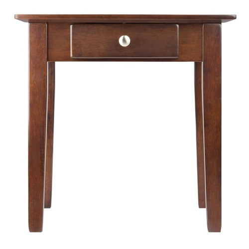 Winsome Rochester Walnut Wood End Table