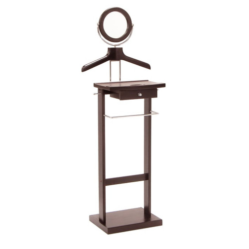 Winsome Alfred Espresso Wood Valet Stand