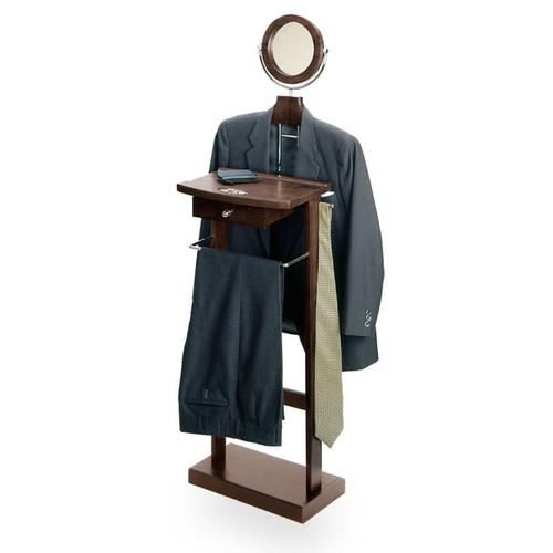 Winsome Alfred Espresso Wood Valet Stand