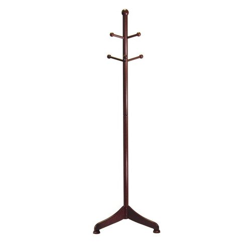 Winsome Philip Walnut Wood 6 Pegs Coat Tree