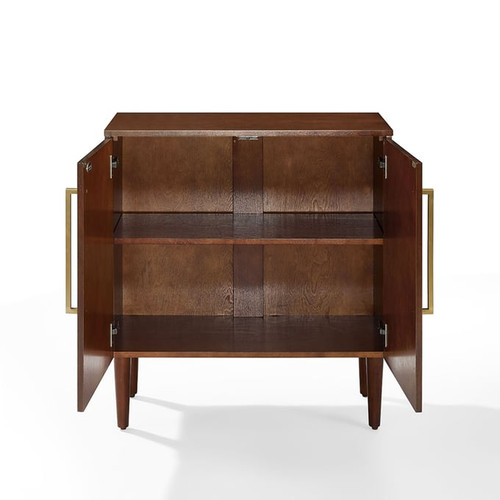 Crosley Everett Solid Wood Accent Cabinets