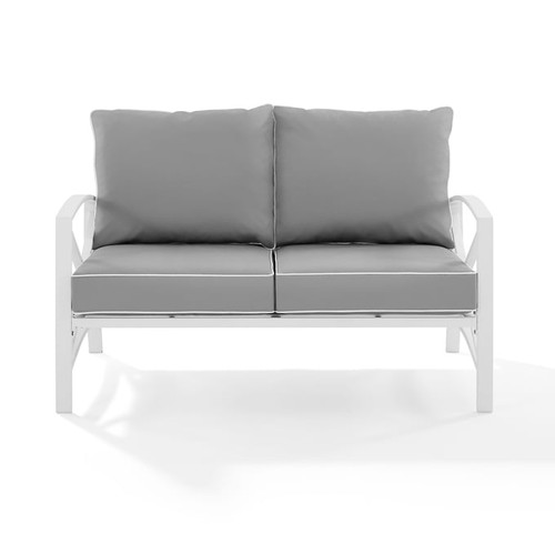 Crosley Kaplan Metal Outdoor Loveseats